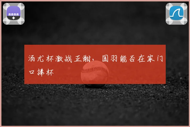 汤尤杯激战正酣，国羽能否在家门口捧杯